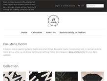 Tablet Screenshot of baustelle-berlin.com